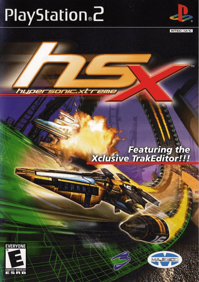 Hypersonic Xtreme box art for Playstation 2